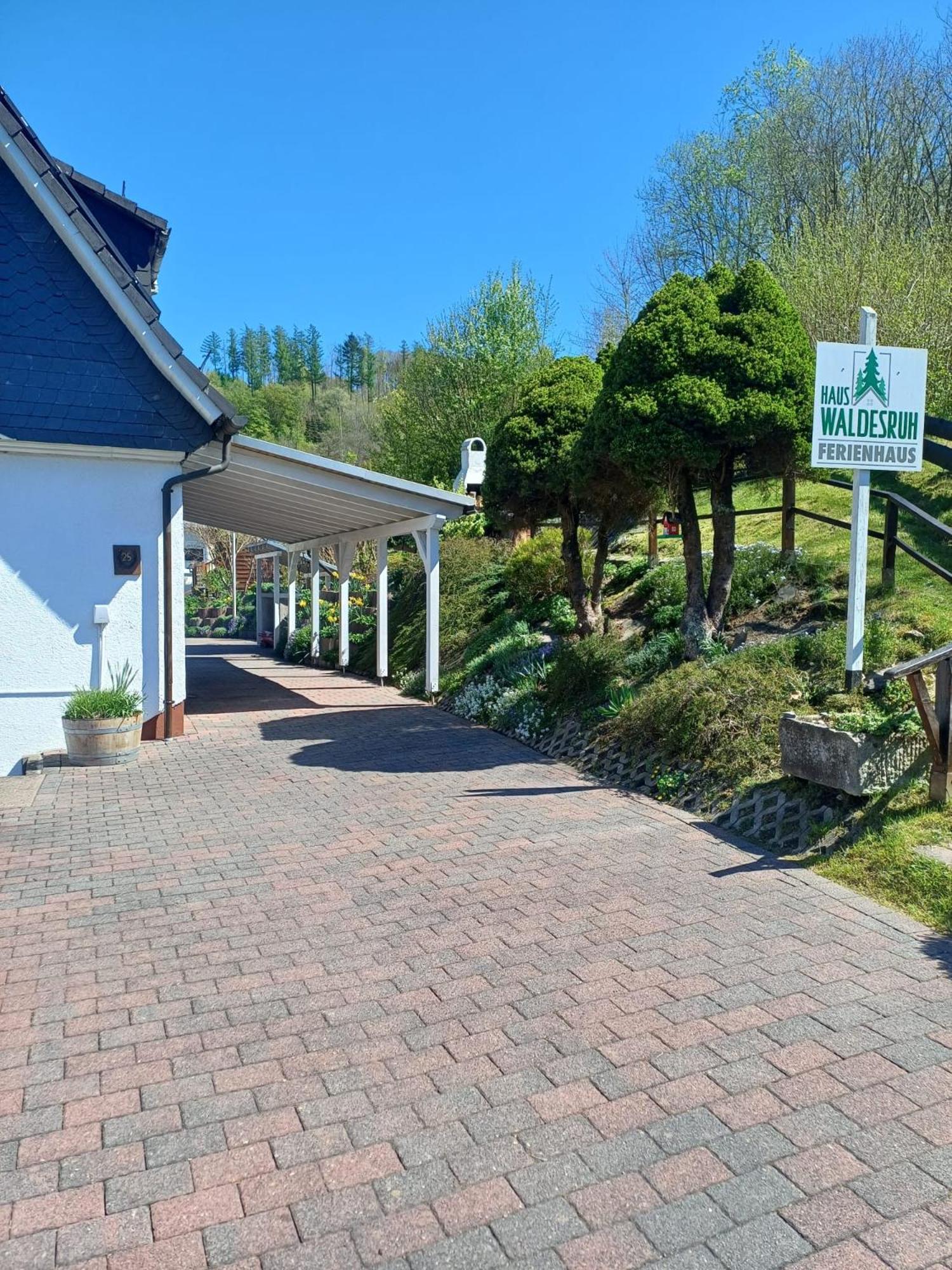 Haus Waldesruh Villa Lennestadt Eksteriør bilde